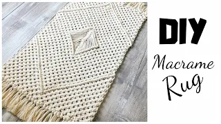 DIY Macrame Rug Tutorial