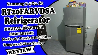 SAMSUNG RT20FARVDSA Inverter No Frost Refrigerator 7.4 Cu. Ft.