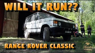 WILL IT RUN?? RANGE ROVER CLASSIC