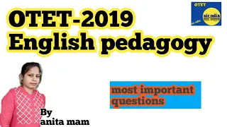 otet Questions and answers ! otet english pedagogy ll otet ll otet 2020ll otet  Questions ll