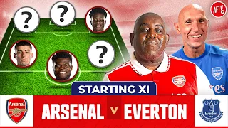 Arsenal vs Everton | Starting XI Live | Premier League