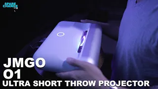 45,000 HOURS! JMGO O1 Ultra Short Throw LED Projector Review