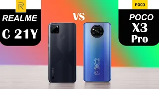 poco x3 pro vs realme c21y