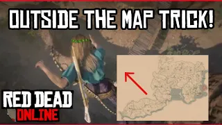 Red Dead Online How To Get Outside The Map EASIER Method 2021!