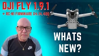 latest dji fly app update - 1.9.1 - Any new features - RC-N1 Firmware 04.14.0400