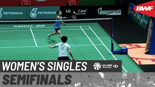 PETRONAS Malaysia Open 2022 | Wang Zhi Yi (CHN) vs. Ratchanok Intanon (THA) [8] | SF