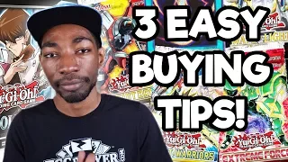 Buying Yu-Gi-Oh Cards for New & Returning Players! 3 Tips!