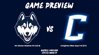 UConn Huskies vs Creighton Blue Jays: Big East Game Preview 01/07/23