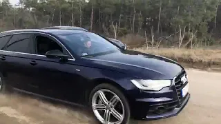 Audi A6 3.0//313ps vs BMW 535d// 313ps drag race