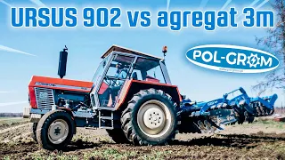 Ursus 902 vs agregat talerzowy Pol-Grom Zeus 300 | TALERZOWANIE 2022 z Matheo780