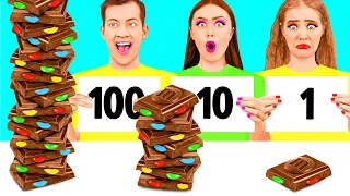 100 Camadas Alimentares Desafio | Batalha de Comidas por 4Teen Challenge