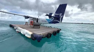 #Maldives Soneva Fushi International Airport | Soneva Fushi Maldives | boat 🛥️ ride to island 🏝️.