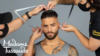 Behind the Scenes at Maluma's Sitting for Madame Tussauds Orlando