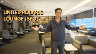 NEW United Polaris Lounge at SFO Review: 28k sq ft + Dining Room