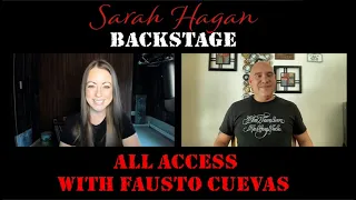 Sarah Hagan Backstage Episode 70 with Fausto Cuevas (Stevie Wonder, Britney Spears, Jennifer Lopez)
