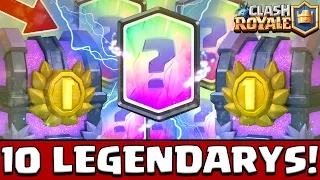 10 LEGENDÄRE KARTEN IN EINER TRUHE! | 15.000 KARTEN TRUHE! | #1 250.000 GEMS TOURNAMENT deutsch