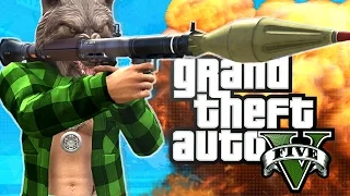 GTA 5 ROCKETS VS INSURGENTS! (GTA 5 ONLINE FUNNY MOMENTS)