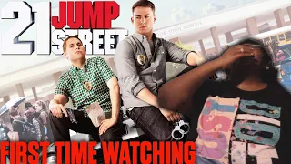 THIS HAD ME IN TEARS|FIRST TIME WATCHING **21 JUMP STREET**