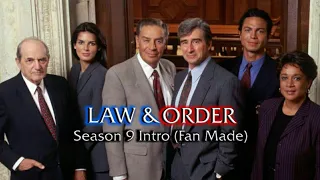 Law & Order - Season 9 Intro (Fan Made)