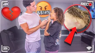 HICKEY PRANK ON BOYFRIEND * he breaks up with me *💔