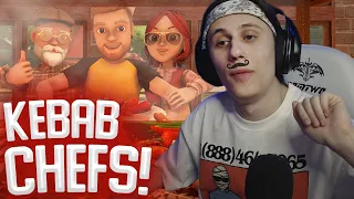 СТИПКОП, ШАРФ, НИКИЧ И ДИАНА РАЙС ОТКРЫЛИ СВОЮ КЕБАБНУЮ | Kebab Chefs! - Restaurant Simulator