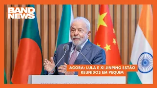 Agora: Lula e Xi Jinping estão reunidos em Pequim | BandNewsTV