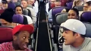 The Lion King Australia cast provides in-flight entertainment