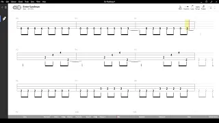 Enter Sandman ( Metallica ) ,Tablatura e base Senza Basso - Backing bass track - NO BASS