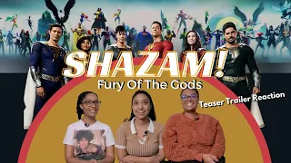 SHAZAM! FURY OF THE GODS | DC FANDOME |  Teaser Reaction and Review | WhatWeWatchin'?!