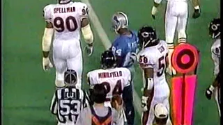 1995  Bears  at  Lions  MNF  Week 14