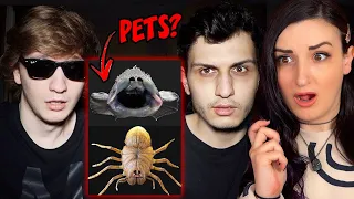 He Bought a Pet SPIDER & FISH Off the Dark Web?!