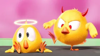 Onde está Chicky? 2023 👼 O anjo e o demônio 😈 Desenhos Animados Infantil | Novos episódios