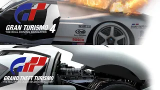 I remastered Gran Turismo 4 intro in GTA 5, here side-by-side comparison to see how SIMLIAR it is!