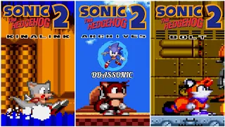 Tails Variations in Sonic The Hedgehog 2 • Sonic Hack