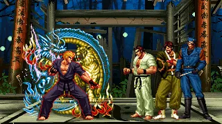 [KOF Mugen] Mr.Karate 2nd Vs Master Team