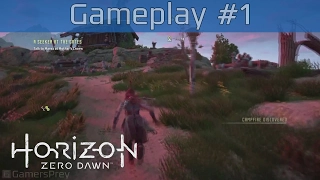 Horizon Zero Dawn - Livestream Gameplay #1 [HD 1080P]