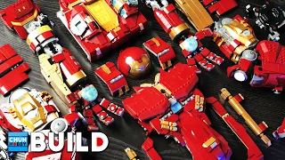 LEGO Speed Build!  Marvel 76210 Hulkbuster / IRON MAN MK44 | LEGO Marvel 2022 | Beat Build | ASMR