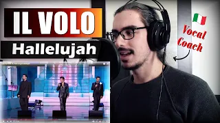 IL VOLO "Hallelujah" // REACTION & ANALYSIS by Vocal Coach