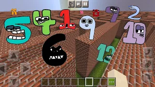 Number Lore CHASING Me in Minecraft PE