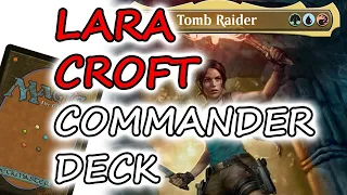 Das Tomb Raider Secret Lair Unboxing und Lara Croft Deckbau - Magic: The Gathering