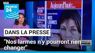 Disparition de Jane Birkin : "Les larmes n'y pourront rien changer" • FRANCE 24