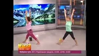 Йога Айенгара. Утро с Губернией 13/08/2014 GuberniaTV