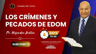 Pr. Alejandro Bullón - Los Crímenes y pecados de Edom