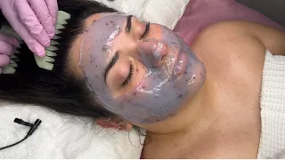 Detoxifying & Relaxing Facial Treatment Gua Sha Scalp Massage ASMR For SLEEP