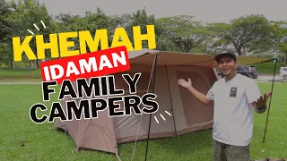 Jom Pasang Naturehike Village 13! Khemah idaman family yang bercamping! #bearcampshares