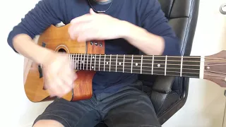 Drifting (Andy Mckee) - Fingerstyle Acoustic Guitar Cover (Practice)