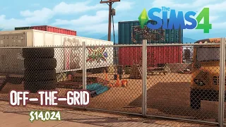 Off-The-Grid Abandoned Trailer Starter | Homeless | Sims 4 Stop Motion | Mackenzie's Story part 2
