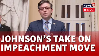Mike Johnson On Biden's Impeachment Inquiry Live | Mike Johnson LIVE | Biden News | US News | N18L