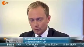 Berliner Runde - Landtagswahl in Berlin 2011 ZDF Teil 2