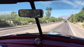 1949 Olds 88 driving Tucson classic motor co